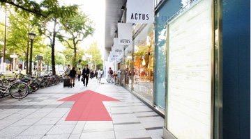 御堂筋のACTUS(アクタス)さん
