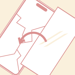 液晶の交換修理＆液晶不良の修理