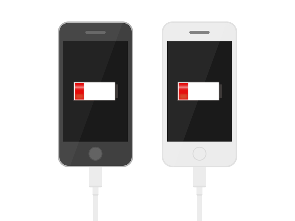 iPhoneの充電の減りが異常に早い時の主な原因は？