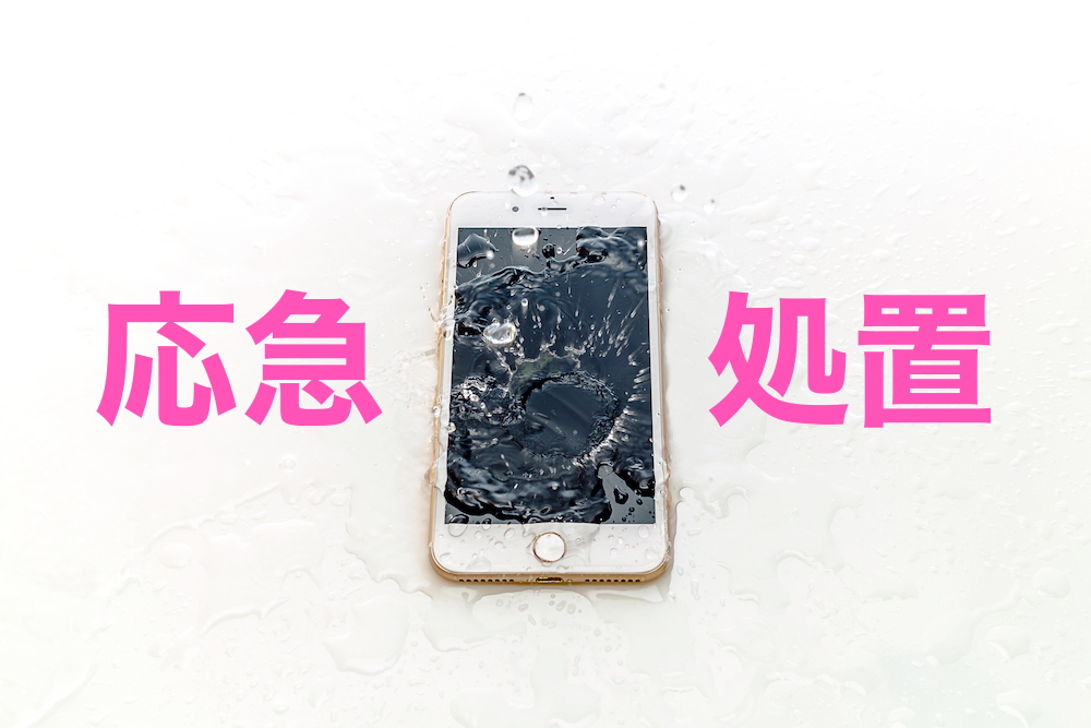 応急処置！ iPhoneが水没した時にするべきこと