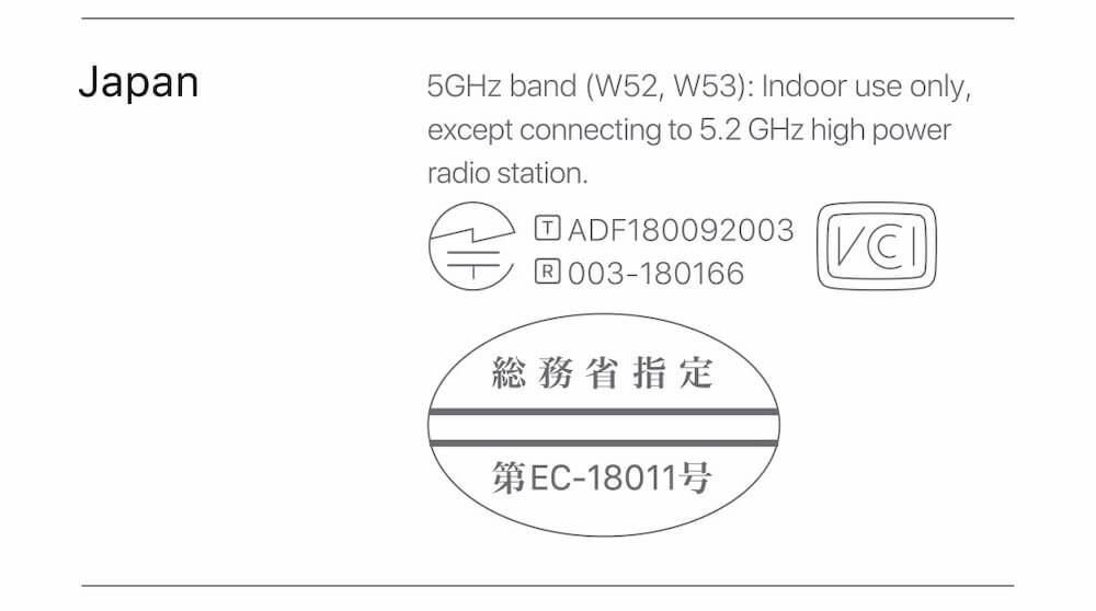 iPhoneの技術基準適合証明マーク