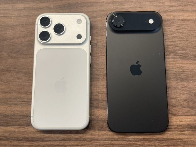 iPhone17ProとiPhone17Airの画像