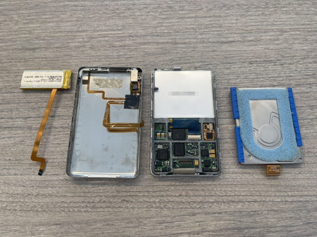 起動しないiPod classicをSSD換装で復活｜バッテリー交換・即日郵送